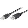 Image de Goobay 93601 Câble Rallonge de Recharge USB 2.0 Hi-Speed, Noir, 5m Longueur