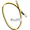 Image de Goobay 93628 Câble Électrique/Adaptateur Électrique Ventilateur PC, 3 Broches vers 2 Broches, 0.3m Longueur