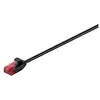 Image de Goobay 93729 CAT 6 Câble Ethernet Réseau de Liaison Fin, UUTP, Noir, 7.5m Longueur
