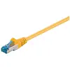 Image de CAT 6a Câble de Liaison, S/FTP (PiMF), Jaune, 2m Longueur