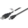 Image de Goobay 93903 Câble Hi-Speed USB 2.0 avec Certificat USB, Noir, 3m Longueur
