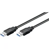 Image de Goobay 93928 Câble SuperSpeed USB 3.0, Noir, 1.8m Longueur