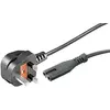 Image de GOOBAY NK 125 S-180 câble électrique Noir 1,8 m - Cables électriques (1,8 m, Male Connector/Female Connector, Noir)