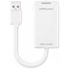 Image de Goobay 95035 Adaptateur réseau Fast Ethernet USB 2.0, 0.1m Câble Longueur