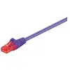 Image de CAT 6 Câble de Liaison, U/UTP, Violet, 15 m Longueur
