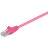 Image de Goobay 95273 CAT 6 Câble de Liaison, U/UTP, Magenta, 20 m Longueur
