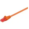 Image de Goobay 95280 CAT 6 Câble de Liaison, U/UTP, Orange, 5 m Longueur