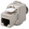 Image de Goobay 95900 CAT 6A Keystone RJ45 Jack, STP, 500 MHz, Argent