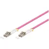 Image de Goobay OM4 Câble patch à fibre optique duplex LC/LC Violet 20 m