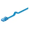 Image de Goobay 96295 CAT 6 A U/UTP Câble de Liaison Plat, Bleu, 0.5m Longueur
