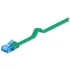 Image de Goobay 96330 CAT 6 A U/UTP Câble de Liaison Plat, Vert, 3m Longueur