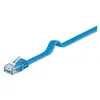 Image de Goobay 96426 CAT 6 U/UTP Câble de Liaison Plat, Bleu, 5m Longueur