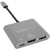Image de Terratec Connect C3 USB 3.2 Gen 1 (3.1 Gen 1) Type-C 5000 Mbit/s Argent