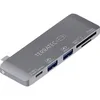 Image de Terratec 283005 hub & concentrateur USB 3.2 Gen 1 (3.1 Gen 1) Type-C 5000 Mbit/s Gris