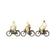 Image de Preiser 1/87 Ème - PR10336 - Modélisme Ferroviaire - Jeunes à Vélos