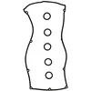 Image de Elring 199.100 Jeu de joints d'étanchéité, couvercle de culasse