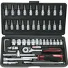 Image de Coffret de douilles métriques 6 pans - KS TOOLS - Jeu de 46 pièces - Chrome