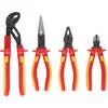 Image de KS Tools 117.1100 Jeu de 4 pinces isolé à poignée bi-composants 1000 V