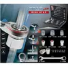 Image de Jeu de clés mixtes à cliquet KS Tools GEARplus RINGSTOP 30 pièces avec adaptateurs