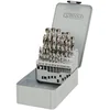 Image de KS TOOLS 330.2613 - Coffret de 25 Forets HSS-G Meulés, Ø1,0-13,0 mm - Outillage Mécanique et Industrie - Outils et Accessoires de Perçage - Angle de Pointe de 118° et Dureté Jusqu’à 900 N/mm2. Gris