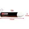 Image de Crayons blancs de marquage pour pneu, pack de 12
