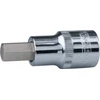 Image de 1/2" Douilles tournevis 6 pans intérieur CHROMEplus, courtes, 22 mm