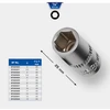 Image de Brilliant Tools Douille 6 pans 1/4", 5 mm