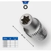 Image de Brilliant Tools Douille TX E 1/4", E4