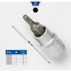 Image de Brilliant Tools Douille à embout hexagonal 1/4 pouce, 4 mm