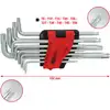 Image de KS Tools Jeu de clés Allen TX, longues, 10 pcs.