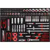Image de SCS 1/4"+3/8"+1/2" Module de douilles, 111 pcs, modules système 1/1 KS Tools