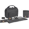 Image de Lässig 1103016245 Goldie Twin Sac à Langer Anthracite