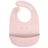 Image de Bavoir Silicone avec poche Little chums Souris Rose Lässig® - Repas b