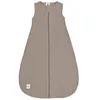 Image de LÄSSIG Baby Sac de Couchage d'été sans Manches Muslin Coton certifié GOTS Unisexe/Muslin Sleeping Bag Taupe, Taille 62/68 3-6 Mois