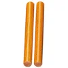 Image de Claves en bois de hêtre laqué jaune