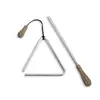 Image de Triangle En Acier 10CM + Baguette