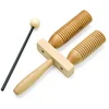 Image de Rohema 61544 Wooden AGOGO - 2-Tone Agogo (small)