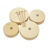 Image de Rohema Set de 4 Toms en Bois + 4 Baguettes