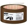 Image de tesa NOPI Classic Ruban adhésif colis - 66 m x 50 mm - marron - 1 rouleau | Ruban d'emballage à adhérence rapide, résiste au vieillissement et aux UV - Sans solvant - Adhésif à déroulement silencieux