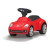 Image de Jamara 460407   Push-Car VW Beetle Rouge - Klaxon au Volant, Optique Fidèle à L’ Originale, Dispositif Anti-Bascule