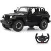 Image de JAMARA 405180   Jeep Wrangler JL 1:14 Porte Manuelle 2,4 GHz   sous Licence Officielle, jusqu'à 1 Heure de Conduite, Environ 11 km/h, détails Parfaitement recréés, intérieur détaillé, lumière LED,