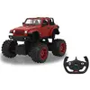 Image de JAMARA 405182 - Jeep Wrangler JL 1:14 2,4 GHz Big Wheel Porte Manuelle - sous Licence Officielle, jusqu'à 1 Heure de Conduite, Environ 11 km/h, détails Parfaitement recréés, intérieur détaillé,
