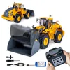 Image de JAMARA 406302 Volvo L260H Metal 1:14 2,4 GHz   Véhicule de Chantier à partir de 14 Ans   Télécommandé, Cadeau radiocommandé, véhicule de Chantier télécommandé, télécommande