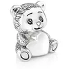 Image de Zilverstad - Tirelire Ours avec coeur Couleur Argent