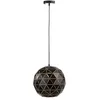 Image de Deko-Light RUND 500 Suspension Noir Mat