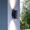 Image de Deko-Light Applique d'extérieur Achernar à 2 lampes up/down gris noir