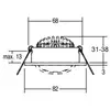 Image de Deko-Light Projecteur encastré au plafond LED Dione 3 000 K blanc
