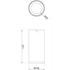 Image de Deko-Light Downlight LED encastrable Lucea 30 W noir