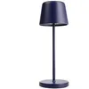 Image de DEKO-LIGHT CANIS MINI Lampe sans fil de table moderne IP65 rechargeable USB lumière tactile dimmable atmosphère table basse bar restaurant (bleu)
