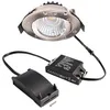 Image de Deko-Light Dione Plafonnier encastrable IP44 8,5 W DIM 3000 K Nickel
